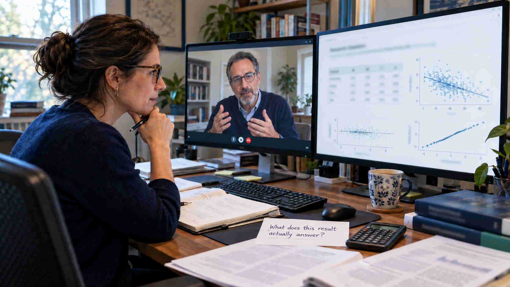 Thoughtful Research Consultation at Home